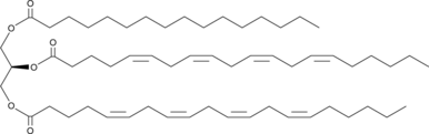 1-Palmitoyl-2,3-Diarachidonoyl-sn-glycerol (1-Palmitin-2,3-Arachidonin, TG(16:0/20:4/20:4), CAS Number: 1615229-09-8)