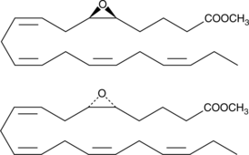 (±)5(6)-EpETE methyl ester ((±)5,6-EEQ methyl ester, (±)5,6-epoxy Eicosatetraenoic Acid methyl ester, CAS Number: 127716-49-8)