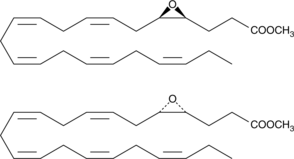 (±)4(5)-EpDPA methyl ester ((±)4,5-EDP methyl ester, (±)4,5-epoxy Docosapentaenoic Acid methyl ester, (±)4,5-epoxy DPA methyl ester, (±)4(5)-EpDPE methyl ester, CAS Number: 121818-29-9)
