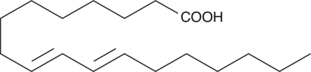 9(E),11(E)-Conjugated Linoleic Acid (9E,11E-CLA, FA 18:2, Isolinoleic Acid, Mangold’s acid, CAS Number: 544-71-8)